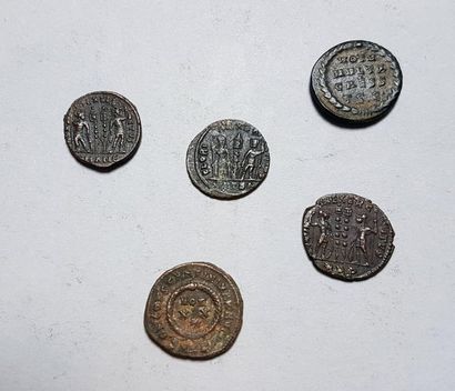 null Ensemble de 5 jolies monnaies romaines

Début du 4ème siècle