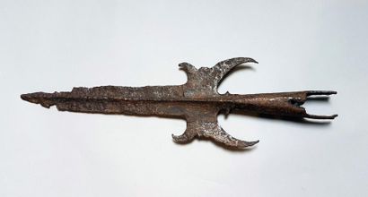 null Pointe de lance hallebarde

Fer 35 cm

XVI-XVIIème siècle
