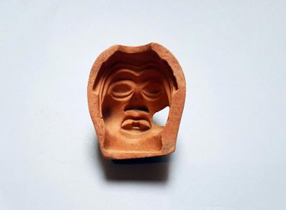 null Moule à tête de statuette

Terre cuite 7,5 cm

Amerique du Sud Culture Tuma...