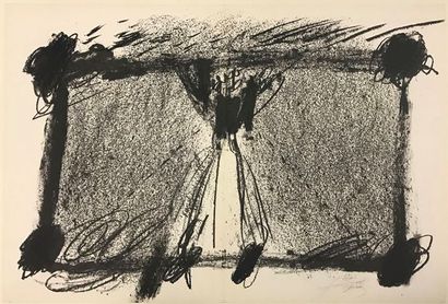 GRAVURES ET LITHO Antoni Tapies

Composition

Lithographie sur papier signé en bas...