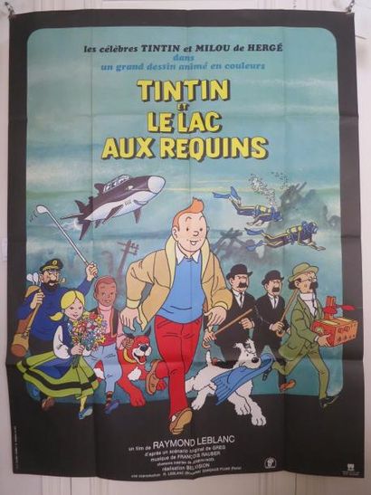 null "TINTIN ET LE LAC AUX REQUINS" (1972) de Raymond Leblanc 

Dessin de Hergé

Les...