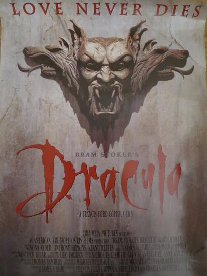 null "DRACULA" (1992) de Francis Ford Coppola avec Gary Oldman, Anthony Hopkins et...