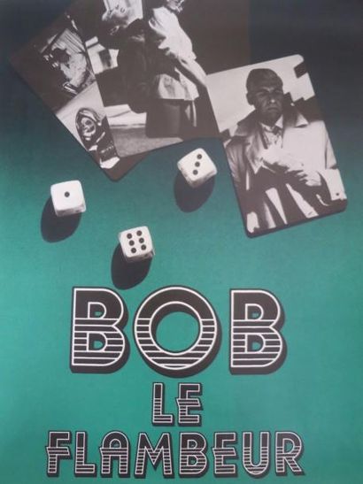 null "BOB, LE FLAMBEUR" (1956) de Jean-Pierre Melville avec Daniel Cauchy et Isabelle...