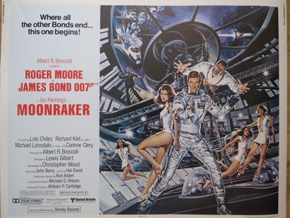 null "MOONRAKER" (1979) (JAMES BOND OO7) de Lewis Gilbert avec Roger Moore, Richard...