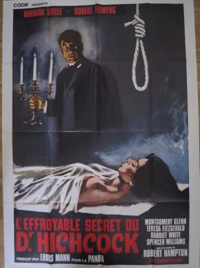 null "L'EFFROYABLE SECRET DU DR HITCHCOCK" (1962) de Robert Hampton (Riccardo Freda)...