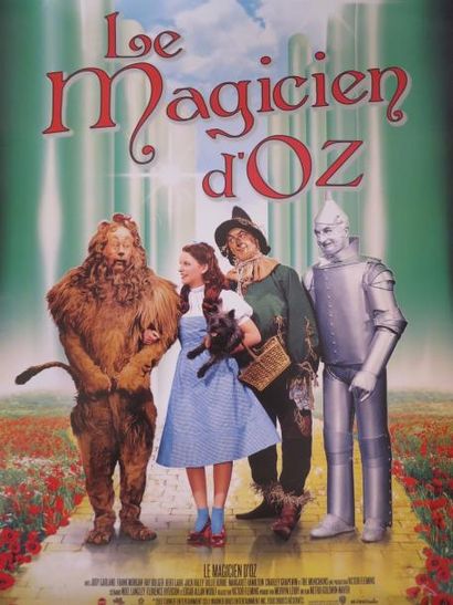 null "LE MAGICIEN D'OZ" de Victor Fleming avec Judy Garland 

Affichette réeditée...