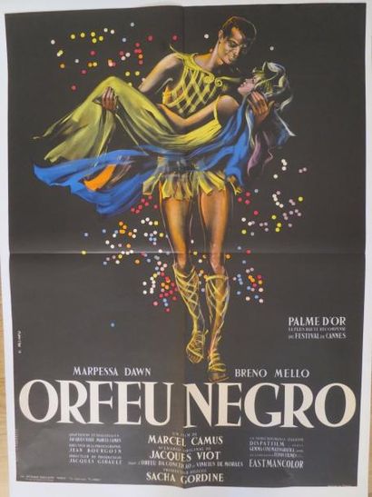 null "ORFEU NEGRO" (1959) de Marcel Camus avec Breno Mello et Marpessa Dawn

Dessin...