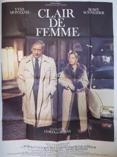 null "CLAIR DE FEMME" (1977) de Costa Gavras avec Romy Schneider et Yves Montand...