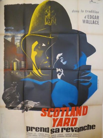 null "SCOTLAND YARD PREND SA REVANCHE" (1962) de Gerard Glaister avec Bernard Lee...