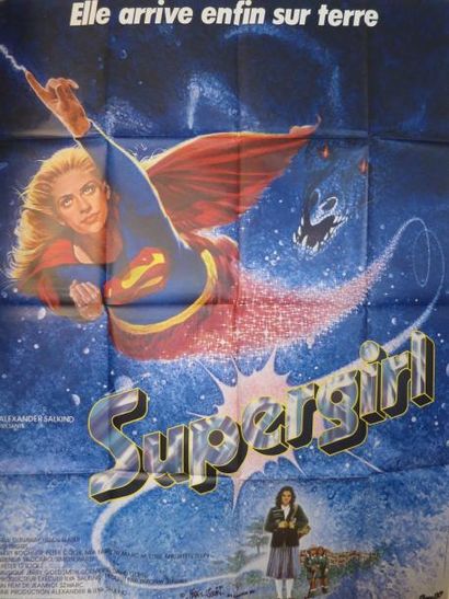 null "SUPER GIRL" (1984) de Jeannot Szwarc avec Faye Dunaway, Helen Slater et Mia...