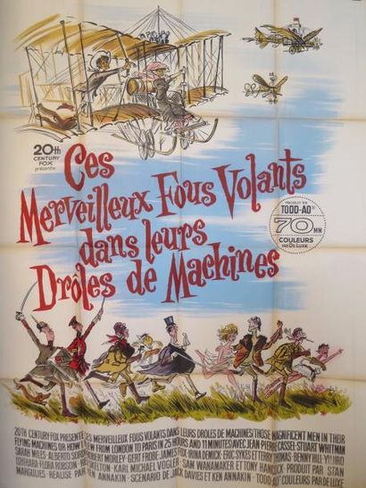null "LES MERVEILLEUX FOUS VOLANTS DANS LEURS DRÔLES DE MACHINES" (1965) de Ken Annakin...