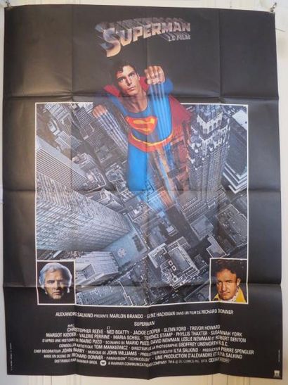 null "SUPERMAN, LE FILM" (1978) de Richard Donner avec Christopher Reeve, Marlon...
