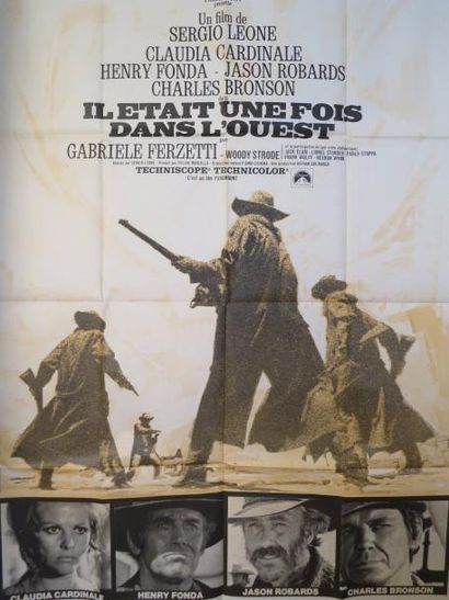 null "IL ÉTAIT UNE FOIS DANS L'OUEST" (1969) de Sergio Leone avec Henry Fonda, Charles...