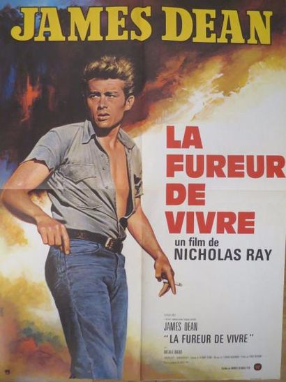 null "LA FUREUR DE VIVRE" de Nicholas Ray avec James Dean 

Dessin de Jean Mascii

Affichette...