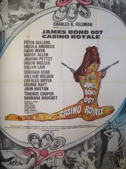 null "CASINO ROYALE/JAMES BOND 007" (1967) de John Huston, Val Guest etc avec David...