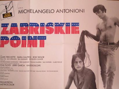 null "ZABRISKIE POINT" (1970) de Michelangelo Antonioni avec Marc Frechette, Daria...