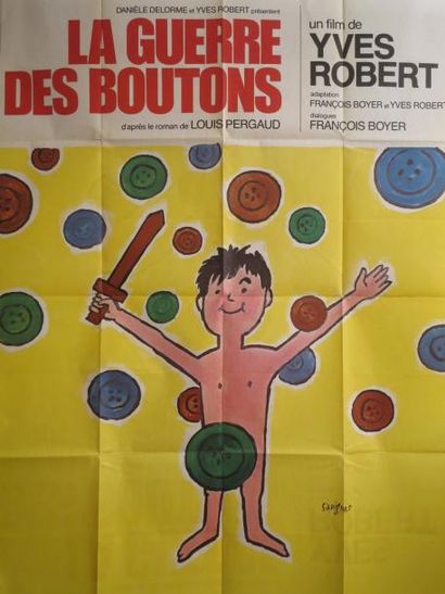null "LA GUERRE DES BOUTONS" (1961) de Yves Robert avec Jacques Dufilho, Le petit...