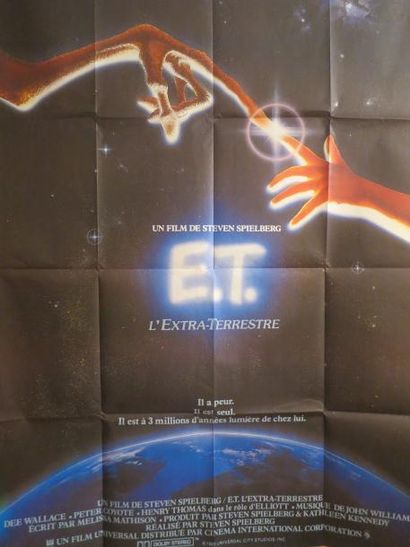 null "E.T L'EXTRA TERRESTRE" (1982) de Steven Spielberg avec Peter Coyotte et Dee...