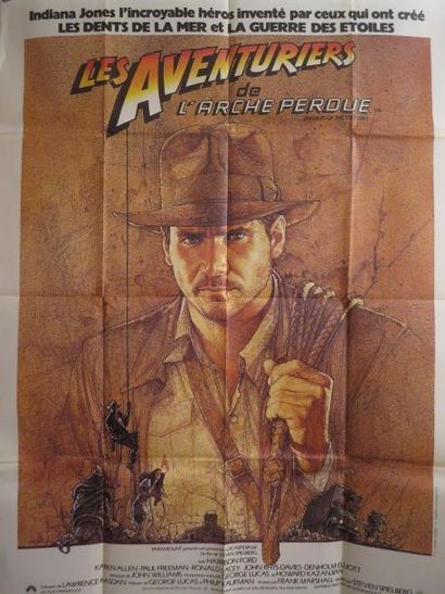 null "LES AVENTURIERS DE L'ARCHE PERDUE" (1981) de Steven Spielberg avec Harrison...