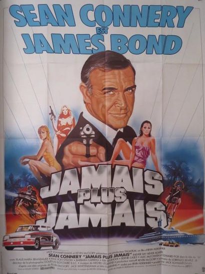 null "JAMAIS, PLUS JAMAIS" (1983) (JAMES BOND 007) de Irvin Kershner avec Sean Connery,...