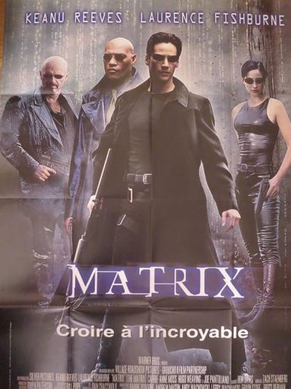 null "MATRIX" (1999) Film écrit et réalisé par les frères Wachowski avec Keanu Reeves,...