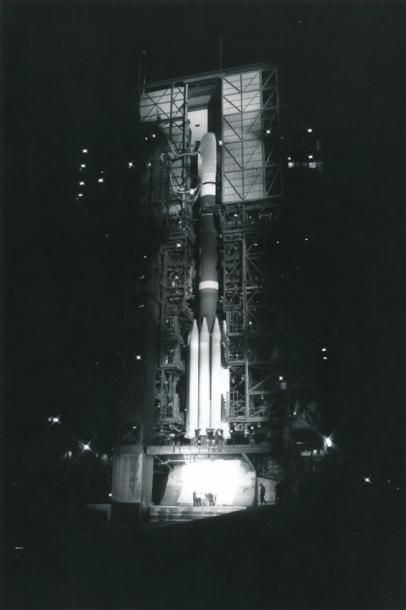 null NASA. Préparation matinale pour un lancement de la fusée Delta II à Cap Canavéral....