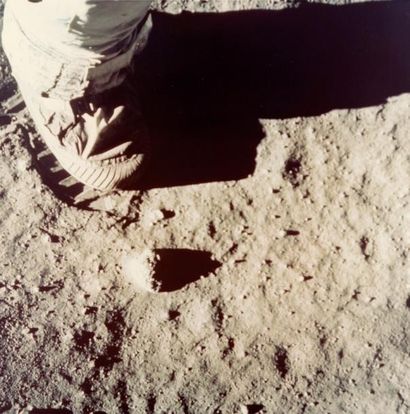 null NASA. Apollo 11. Une des plus iconique photographie de la conquête spatiale...