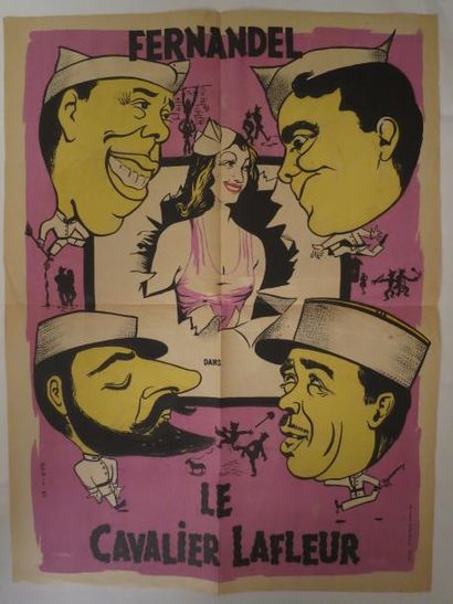 null "LE CAVALIER LA FLEUR" (1951) Réedition (Origine 1934) de Pierre-Jean Ducis...