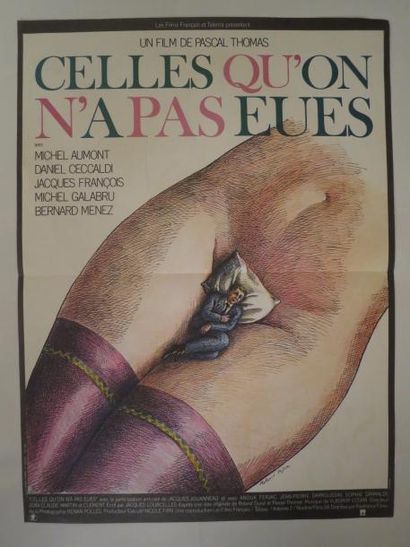 null "CELLES QU'ON A PAS EUES" (1980) de Pascal Thomas avec Bernard Menez et Michel...