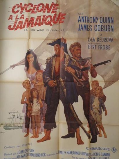 null "CYCLONE A LA JAMAIQUE" (1965) de Alexander Mackendrick avec Anthony Quinn et...