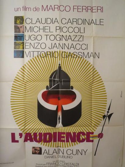 null "L'AUDIENCE" (1971) de Marco Ferreri avec Michel Piccoli, Claudia Cardinale...