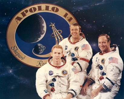 null Nasa. Mission Apollo 14. L'équipage de la mission Apollo 14. 1971. Le commandant...