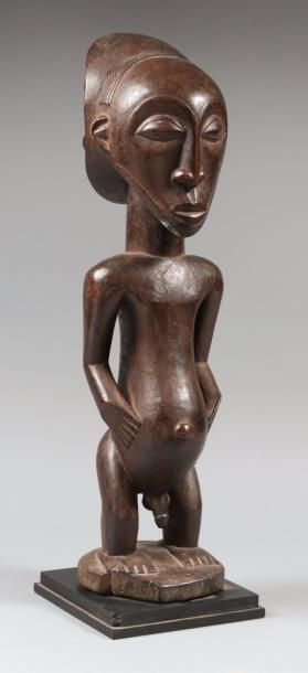 RÉPUBLIQUE DÉMOCRATIQUE DU CONGO 
Statue d'ancêtre, Style de Yambula, Hemba, représentant...