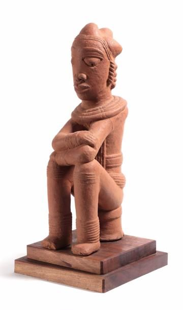 Nigéria, Culture NOK (V° siècle avant J.-C. V° siècle ap. J.-C.) 
Personnage masculin...