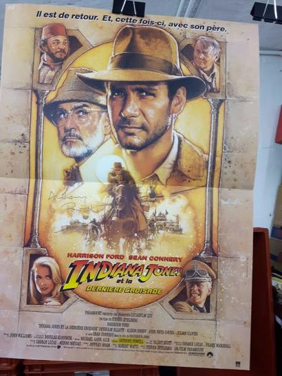 null Indiana Jones. S. Spielberg. Harrison Ford. 5 affiches. 1. Indiana Jones et...