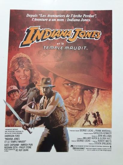 null Indiana Jones. S. Spielberg. Harrison Ford. 5 affiches. 1. Indiana Jones et...