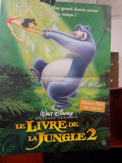 null Livre de la Jungle (le) Walt Disney. Deux affiches. 1. Le livre de la Jungle....
