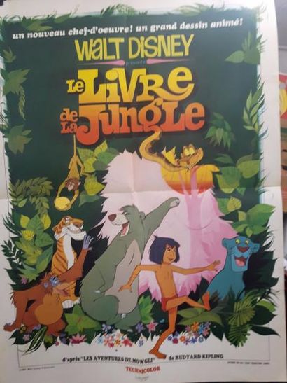 null Livre de la Jungle (le) Walt Disney. Deux affiches. 1. Le livre de la Jungle....