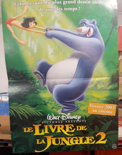 null Livre de la Jungle (le). Walt Disney. 4 affiches : 1. Le livre de la Jungle....