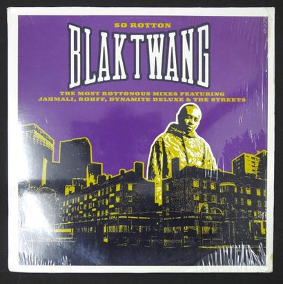 BANKSY BLAK TWANG "So Rotton" Impression sur pochette disque Offset print on vinyl...