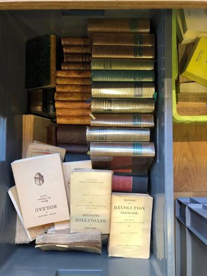 Lot de livres XIX° siècle et brochés
