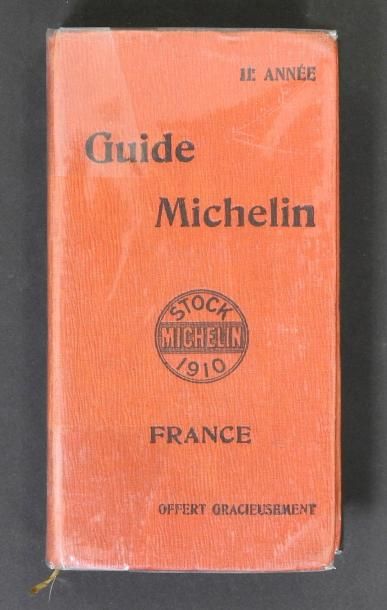 null RARE GUIDE MICHELIN ANNEE 1910
Pleine toile en percaline rouge, plats imprimés
Très...