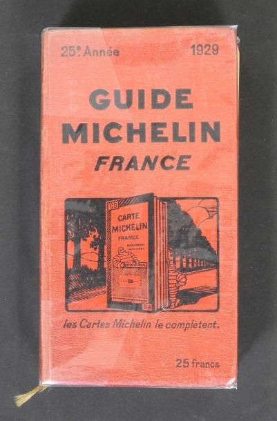 null RARE GUIDE MICHELIN ANNEE 1929
Pleine toile en percaline rouge, plats imprimés
Très...