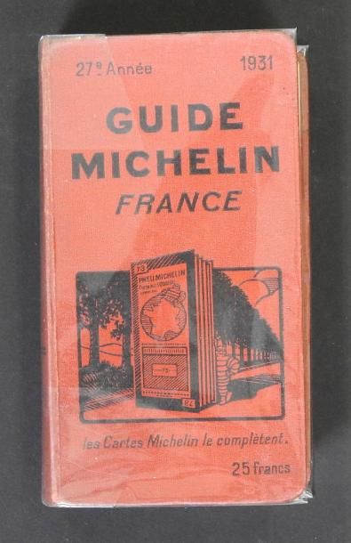 null RARE GUIDE MICHELIN ANNEE 1931
Pleine toile en percaline rouge, plats imprimés
Très...