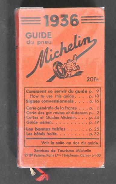 null RARE GUIDE MICHELIN ANNEE 1936
Pleine toile en percaline rouge, plats imprimés
Très...