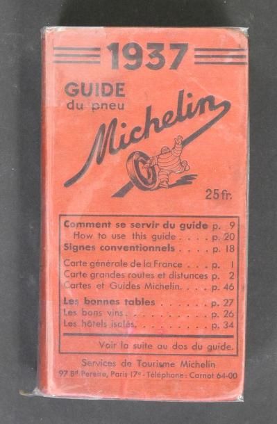 null RARE GUIDE MICHELIN ANNEE 1937
Pleine toile en percaline rouge, plats imprimés
Très...