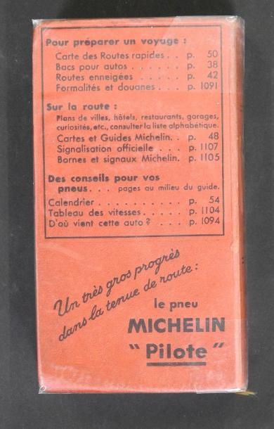 null RARE GUIDE MICHELIN ANNEE 1939
Pleine toile en percaline rouge, plats imprimés
Très...