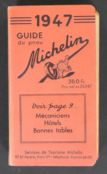 null RARE GUIDE MICHELIN ANNEE 1947
Pleine toile en percaline rouge, plats imprimés
Très...