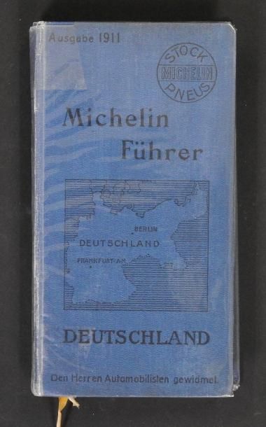 null GUIDE MICHELIN ALLEMAGNE (Bleu] Années 1911 et 1915 

Michelin Führer et Allemagne...