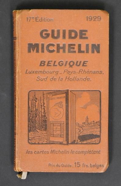 null TROIS GUIDES MICHELIN BELGIQUE 1926 – 1929 – 1938-39
Bon état
